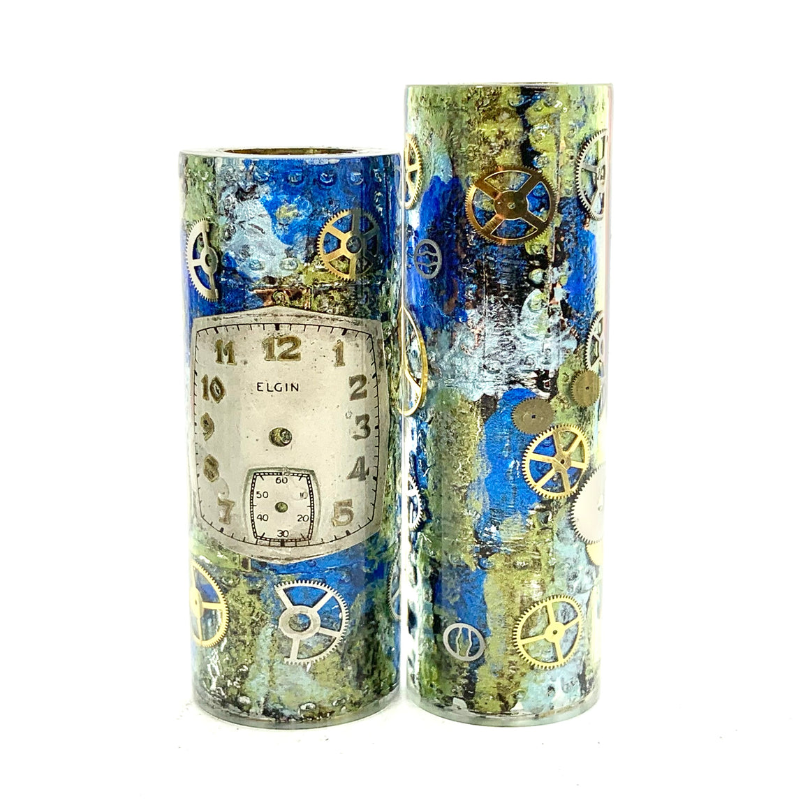 Steampunk Watch Parts Pen Blanks